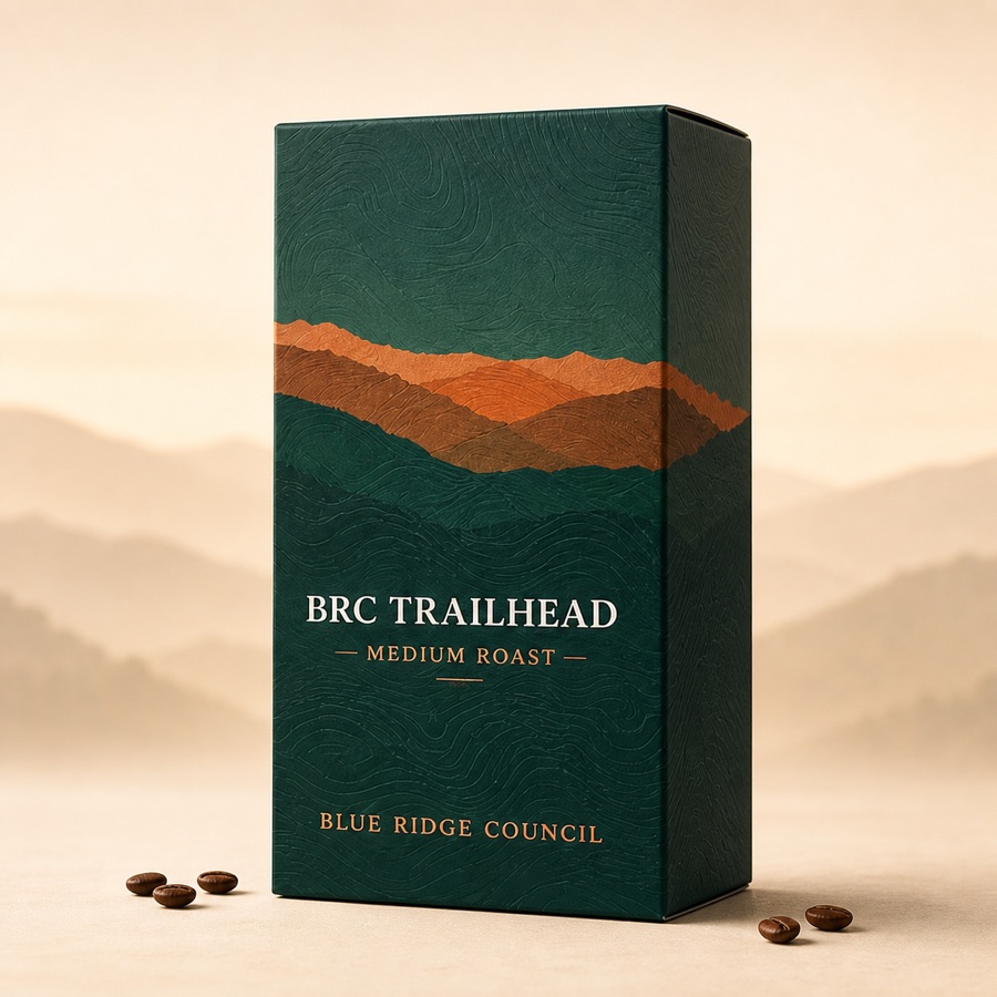 BRC Trailhead medium roast coffee package